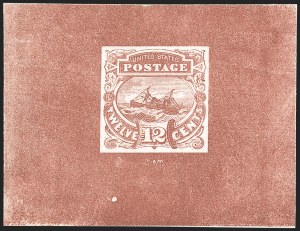 Sale 1197, Lot 1737, 12c "Adriatic" 1869 Pictorial Issue, Essays & Proofs (Scott 117-E, 117P)