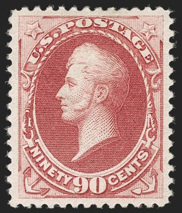 Sale Number 1197, Lot Number 1820, 1879 American Bank Note Co. Issue & 1880 Special Printing (Scott 182-199) Sale Number 1197, Lot Number 1820, 1879 American Bank Note Co. Issue & 1880 Special Printing (Scott 182-199)