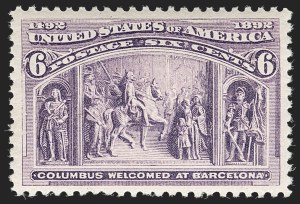 Sale Number 1197, Lot Number 1832, 1893 Columbian Issue (Scott 230-245)