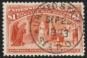 Sale 1197, Lot 1836, 1893 Columbian Issue (Scott 230-245)