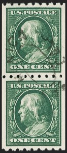Sale 1197, Lot 1937, 1908-13 Washington-Franklin Issues (Scott 331-396)