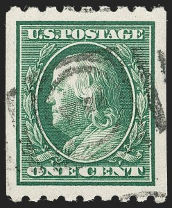 Sale 1197, Lot 1938, 1908-13 Washington-Franklin Issues (Scott 331-396)
