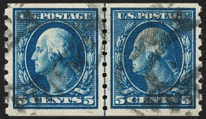 Sale 1197, Lot 1943, 1908-13 Washington-Franklin Issues (Scott 331-396)