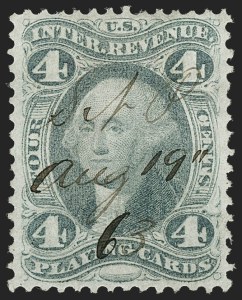 Sale 1197, Lot 2156, Revenues: First Issue