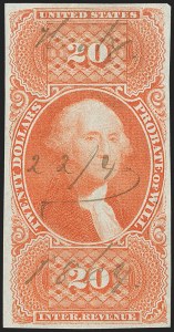 Sale 1197, Lot 2169, Revenues: First Issue