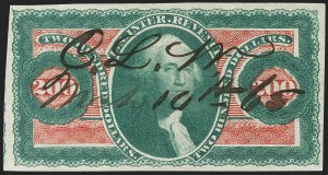Sale 1197, Lot 2172, Revenues: First Issue