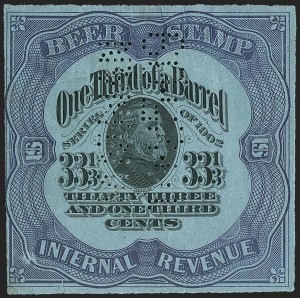 Sale 1197, Lot 2203, Revenues: Wine and Beer Stamps