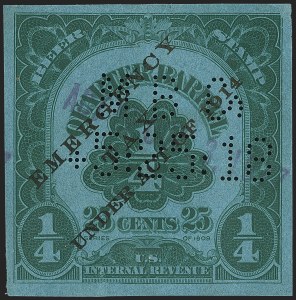 Sale 1197, Lot 2210, Revenues: Wine and Beer Stamps