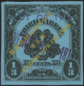 Sale 1197, Lot 2214, Revenues: Wine and Beer Stamps