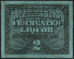 Sale 1197, Lot 2217, Revenues: Wine and Beer Stamps