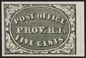 Sale Number 1199, Lot Number 1001, Postmasters' Provisionals