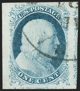 Sale Number 1199, Lot Number 1018, 1c 1851-56 Issue (Scott 5-9) Sale Number 1199, Lot Number 1018, 1c 1851-56 Issue (Scott 5-9)