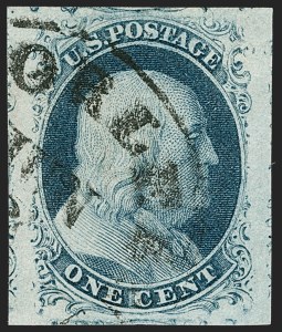 Sale Number 1199, Lot Number 1019, 1c 1851-56 Issue (Scott 5-9) Sale Number 1199, Lot Number 1019, 1c 1851-56 Issue (Scott 5-9)