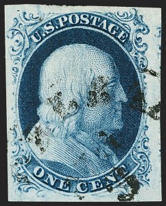 Sale Number 1199, Lot Number 1024, 1c 1851-56 Issue (Scott 5-9) Sale Number 1199, Lot Number 1024, 1c 1851-56 Issue (Scott 5-9)