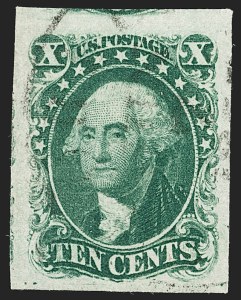 Sale Number 1199, Lot Number 1042, 3c-12c 1851-56 Issue (Scott 10-17) Sale Number 1199, Lot Number 1042, 3c-12c 1851-56 Issue (Scott 10-17)