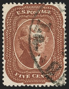 Sale 1199, Lot 1077, 5c-30c 1857-60 Issue (Scott 27-38)