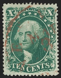 Sale Number 1199, Lot Number 1084, 5c-30c 1857-60 Issue (Scott 27-38)