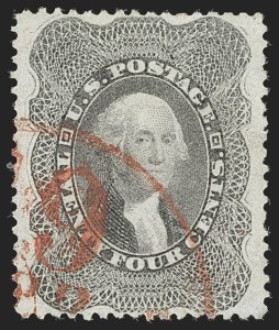 Sale 1199, Lot 1092, 5c-30c 1857-60 Issue (Scott 27-38)
