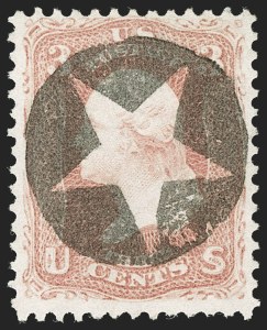 Sale 1199, Lot 1110, 1861-66 Issue Fancy Cancellations