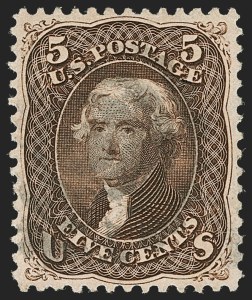 Sale Number 1199, Lot Number 1138, 1861-66 Issue (Scott 67-78) Sale Number 1199, Lot Number 1138, 1861-66 Issue (Scott 67-78)
