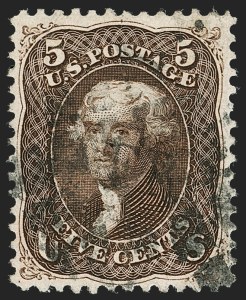 Sale 1199, Lot 1139, 1861-66 Issue (Scott 67-78)