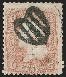 Sale 1199, Lot 1144, 1867-68 Grilled Issue (Scott 79-101)
