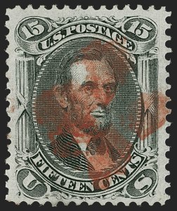 Sale 1199, Lot 1167, 1867-68 Grilled Issue (Scott 79-101)
