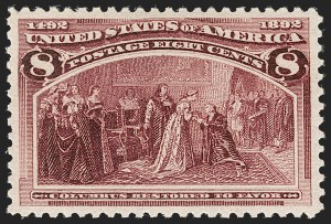 Sale Number 1199, Lot Number 1311, 1893 Columbian Issue (Scott 230-245) Sale Number 1199, Lot Number 1311, 1893 Columbian Issue (Scott 230-245)