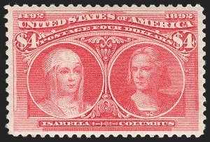 Sale Number 1199, Lot Number 1326, 1893 Columbian Issue (Scott 230-245) Sale Number 1199, Lot Number 1326, 1893 Columbian Issue (Scott 230-245)