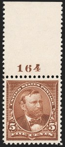 Sale Number 1199, Lot Number 1356, 1895 Watermarked Bureau Issue (Scott 264-278) Sale Number 1199, Lot Number 1356, 1895 Watermarked Bureau Issue (Scott 264-278)