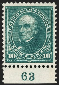 Sale Number 1199, Lot Number 1362, 1895 Watermarked Bureau Issue (Scott 264-278) Sale Number 1199, Lot Number 1362, 1895 Watermarked Bureau Issue (Scott 264-278)