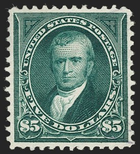 Sale Number 1199, Lot Number 1373, 1895 Watermarked Bureau Issue (Scott 264-278) Sale Number 1199, Lot Number 1373, 1895 Watermarked Bureau Issue (Scott 264-278)