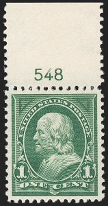 Sale 1199, Lot 1375, 1897-1903 Change of Colors (Scott 279-284)