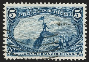 Sale 1199, Lot 1390, 1898 Trans-Mississippi Issue (Scott 285-293)