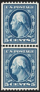 Sale 1199, Lot 1441, 1908-10 Washington-Franklin Issues (Scott 331-356)