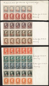 Sale 1201, Lot 2002, Contract Proposal Sample Colors