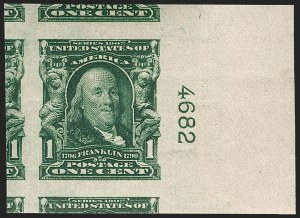 Sale 1202, Lot 2302, 1906-08 Impeforate Issue (Scott 314-315)