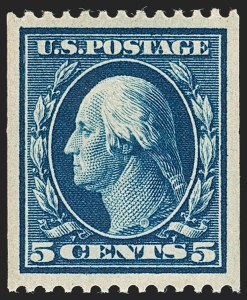 Sale Number 1202, Lot Number 2342, 1908-12 Perf 12 Vertical Coils, Double-Line Watermark (Scott 348-351)