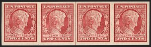 Sale 1202, Lot 2375, 1909 Lincoln Impeforate Coil (Scott 368H)