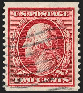 Sale 1202, Lot 2397, 1910-11 Perf 12 Horizontal Coils, Single-Line Watermark (Scott 387-389)