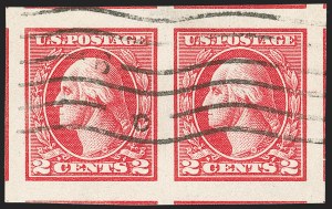 Sale 1202, Lot 2646, 1918-20 Offset Imperforate Issue (Scott 533-534B)