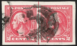 Sale 1202, Lot 2653, 1918-20 Offset Imperforate Issue (Scott 533-534B)