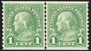 Sale Number 1202, Lot Number 2655, 1923-29 Rotary Press Coils (Scott 597-599A)
