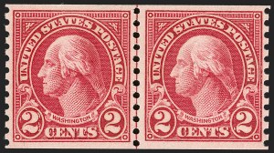 Sale 1202, Lot 2670, 1923-29 Rotary Press Coils (Scott 597-599A)