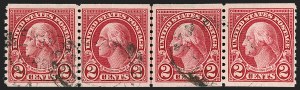 Sale 1202, Lot 2671, 1923-29 Rotary Press Coils (Scott 597-599A)