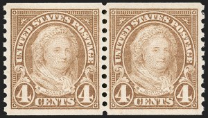 Sale Number 1202, Lot Number 2683, 1923-29 Rotary Press Coils (Scott 600-606a) Sale Number 1202, Lot Number 2683, 1923-29 Rotary Press Coils (Scott 600-606a)