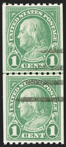 Sale 1202, Lot 2695, 1923-29 Rotary Press Coils (Scott 600-606a)