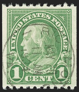 Sale 1202, Lot 2696, 1923-29 Rotary Press Coils (Scott 600-606a)