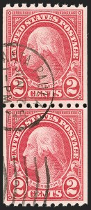Sale 1202, Lot 2704, 1923-29 Rotary Press Coils (Scott 600-606a)