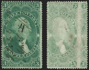 Sale 1205, Lot 2147, Revenues, First thru Third Issue, Proprietary